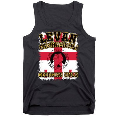 Levan Saginashvili Arm Wrestling Champion Tank Top