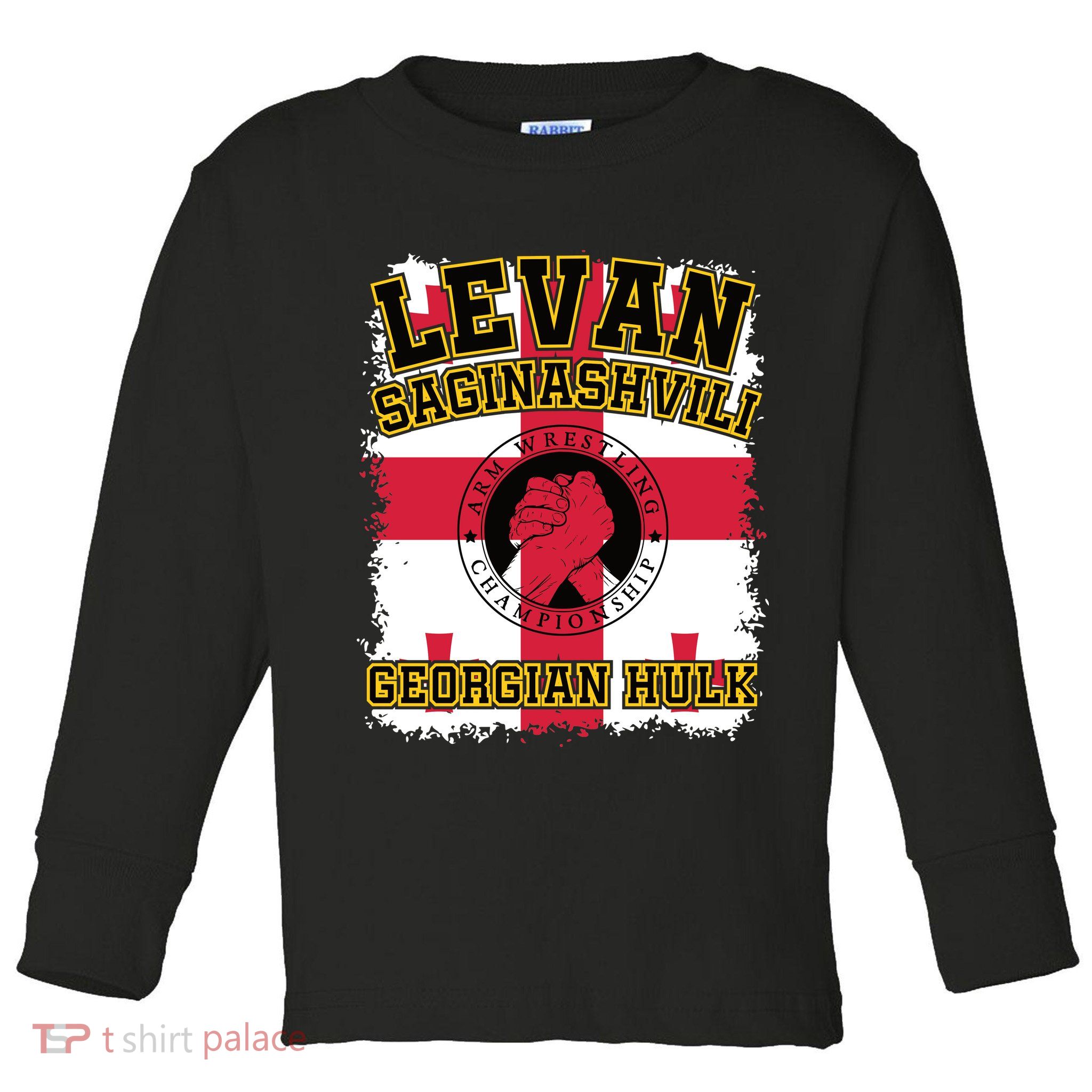 Levan Saginashvili Arm Wrestling Champion Toddler Long Sleeve Shirt