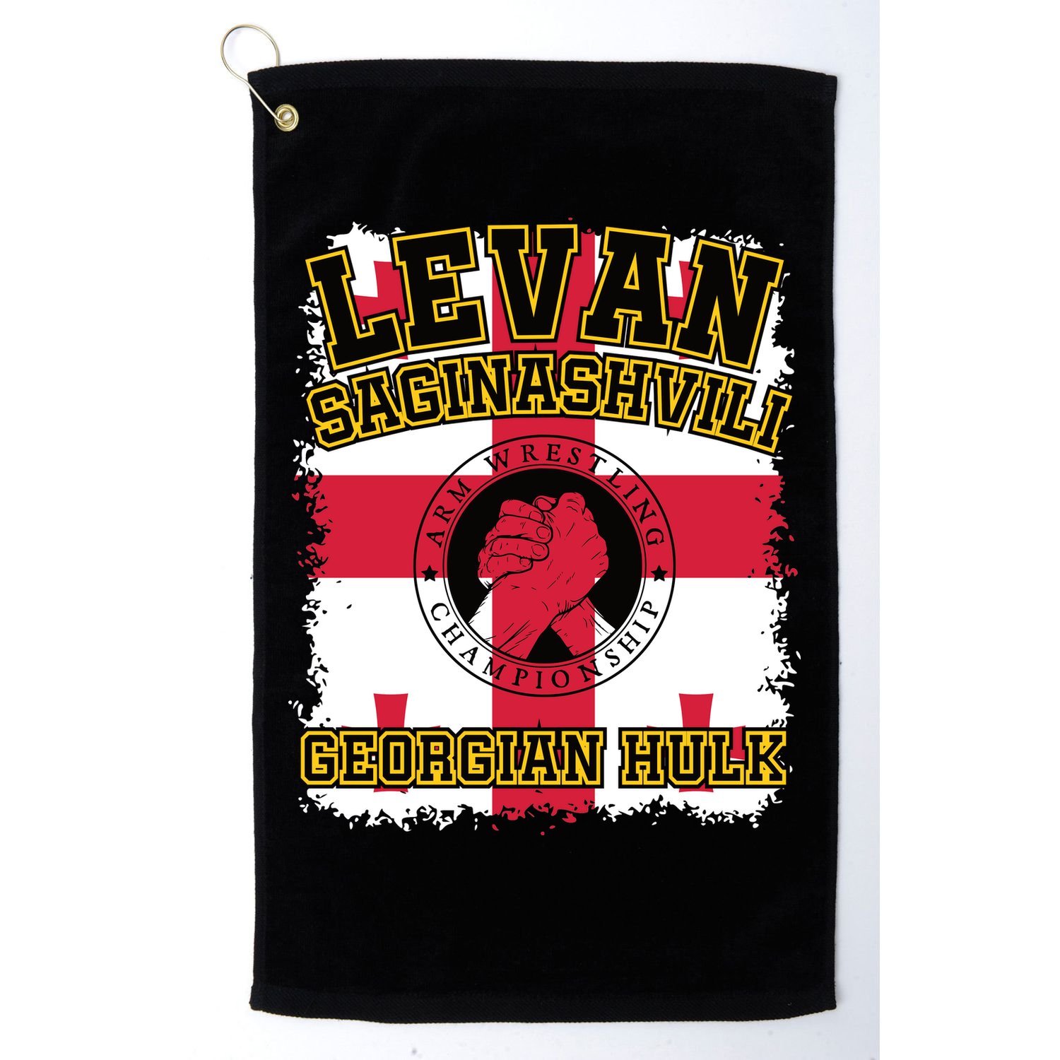 Levan Saginashvili Arm Wrestling Champion Golf Towel