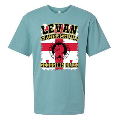 Levan Saginashvili Arm Wrestling Champion Sueded Cloud Jersey T-Shirt