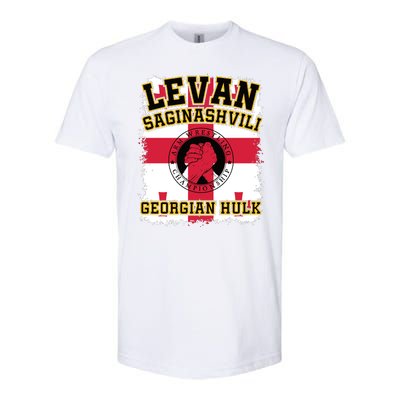 Levan Saginashvili Arm Wrestling Champion Softstyle CVC T-Shirt