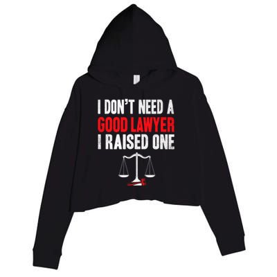 Law School Graduation Master Degree Lawyer Parents Dad Mom Gift Crop Fleece Hoodie