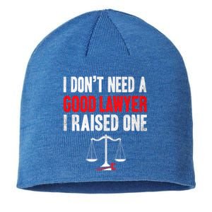 Law School Graduation Master Degree Lawyer Parents Dad Mom Gift Sustainable Beanie