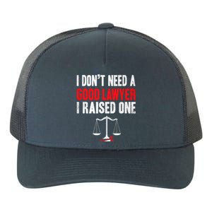 Law School Graduation Master Degree Lawyer Parents Dad Mom Gift Yupoong Adult 5-Panel Trucker Hat