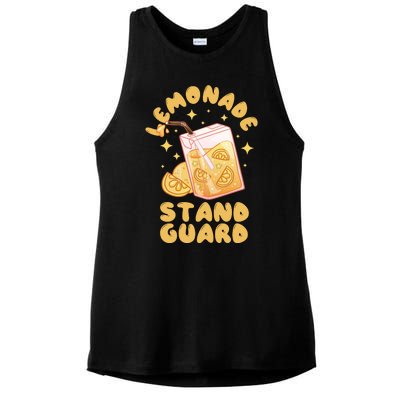 Lemonade Stand Guard Ladies PosiCharge Tri-Blend Wicking Tank