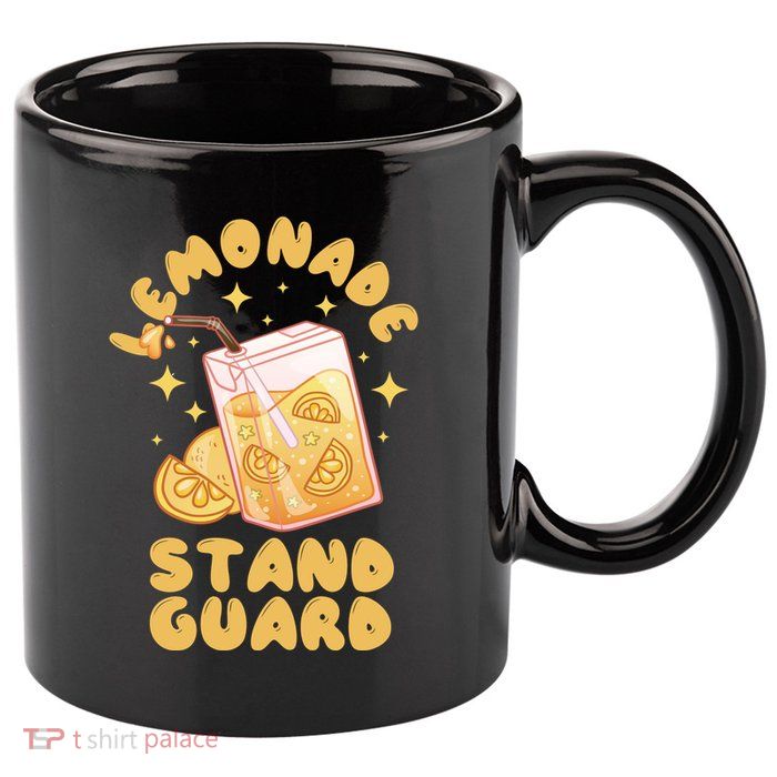Lemonade Stand Guard 11oz C Handle Ceramic Mug