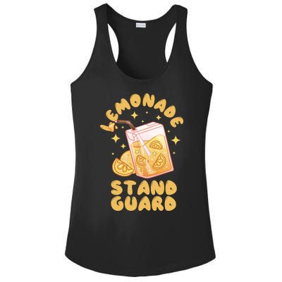 Lemonade Stand Guard Ladies PosiCharge Competitor Racerback Tank