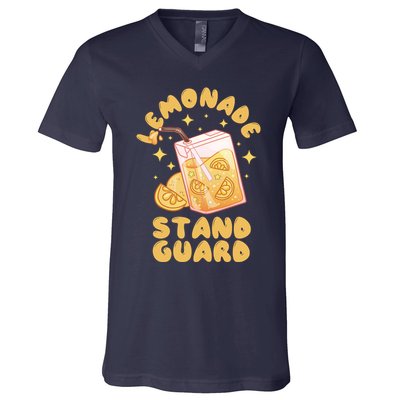 Lemonade Stand Guard V-Neck T-Shirt