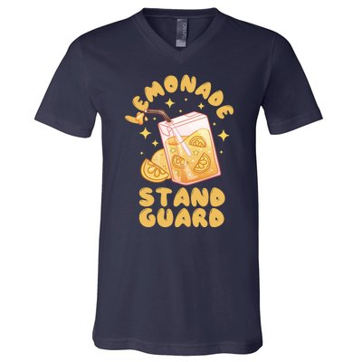 Lemonade Stand Guard V-Neck T-Shirt