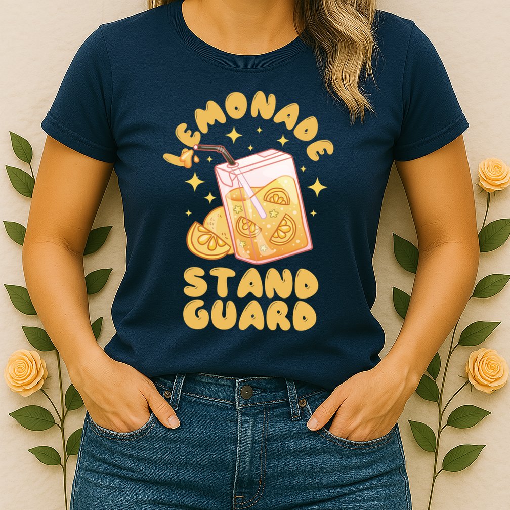 Lemonade Stand Guard Womens T-Shirt