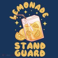 Lemonade Stand Guard Womens T-Shirt
