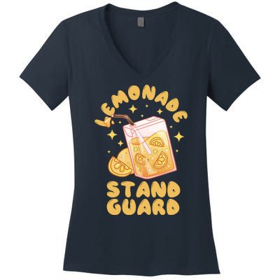 Lemonade Stand Guard Women's V-Neck T-Shirt