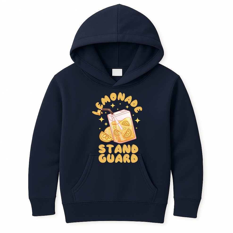 Lemonade Stand Guard Kids Hoodie