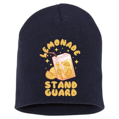 Lemonade Stand Guard Short Acrylic Beanie