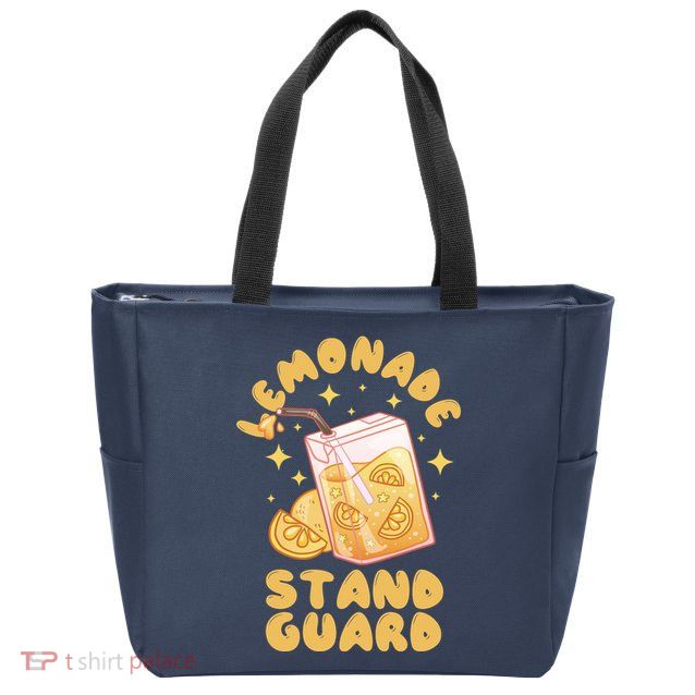 Lemonade Stand Guard Zip Tote Bag