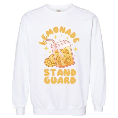 Lemonade Stand Guard Garment-Dyed Sweatshirt