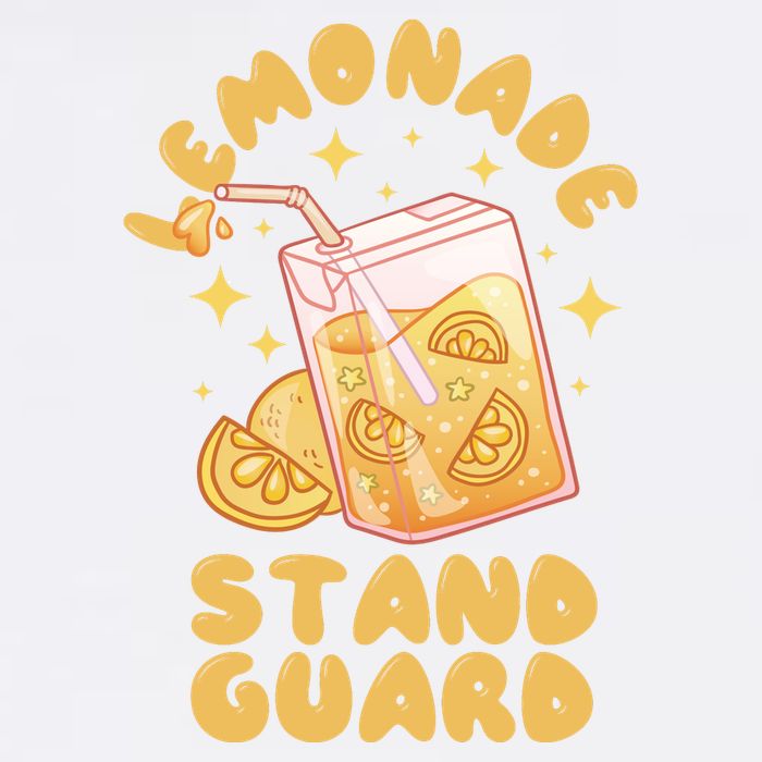 Lemonade Stand Guard Garment-Dyed Sweatshirt