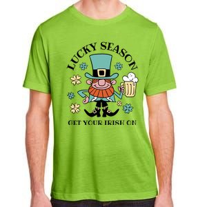 Lucky Season Get Your Irish On Leprechaun Adult ChromaSoft Performance T-Shirt