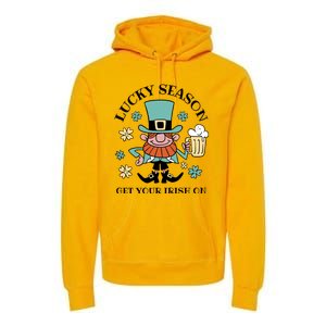 Lucky Season Get Your Irish On Leprechaun Premium Hoodie