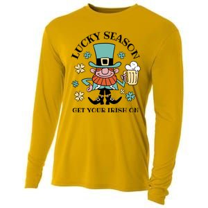 Lucky Season Get Your Irish On Leprechaun Cooling Performance Long Sleeve Crew