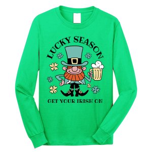 Lucky Season Get Your Irish On Leprechaun Long Sleeve Shirt