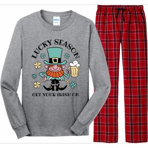 Lucky Season Get Your Irish On Leprechaun Long Sleeve Pajama Set