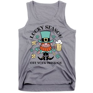 Lucky Season Get Your Irish On Leprechaun Tank Top