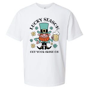 Lucky Season Get Your Irish On Leprechaun Sueded Cloud Jersey T-Shirt