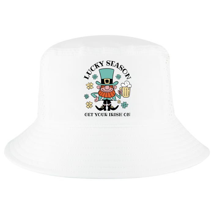 Lucky Season Get Your Irish On Leprechaun Cool Comfort Performance Bucket Hat