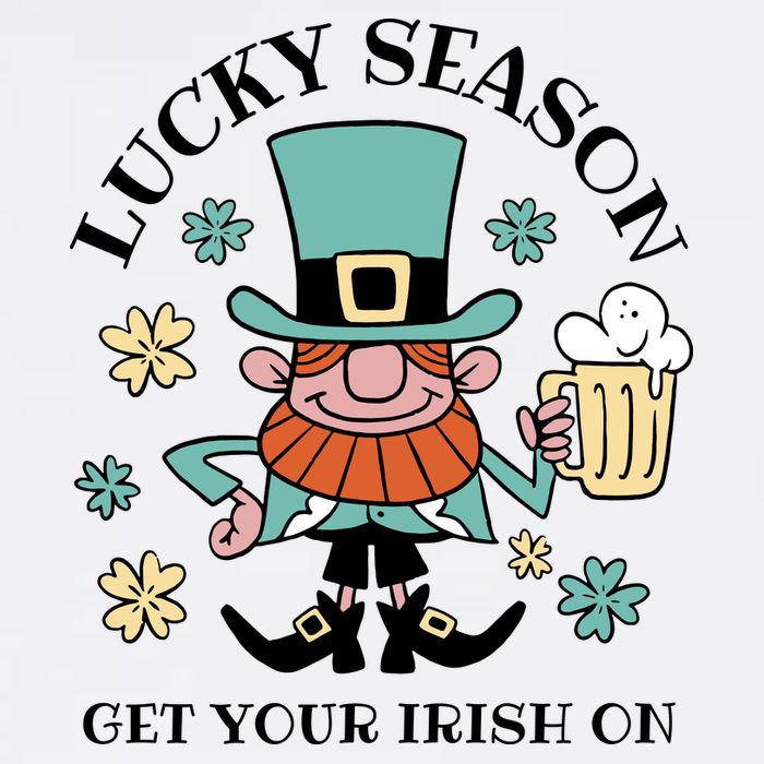 Lucky Season Get Your Irish On Leprechaun Cool Comfort Performance Bucket Hat