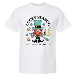 Lucky Season Get Your Irish On Leprechaun Garment-Dyed Heavyweight T-Shirt