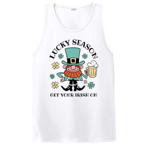 Lucky Season Get Your Irish On Leprechaun PosiCharge Competitor Tank