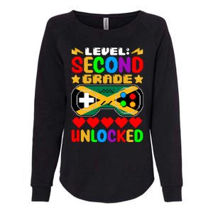 Level Second Grade Unlocked Controller Jamaica Back To Schoo Gift Womens California Wash Sweatshirt