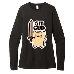 Lyra Stormclaw Git Gud Womens CVC Long Sleeve Shirt