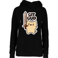 Lyra Stormclaw Git Gud Womens Funnel Neck Pullover Hood