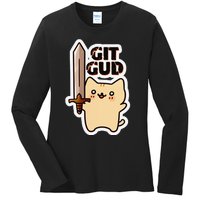 Lyra Stormclaw Git Gud Ladies Long Sleeve Shirt