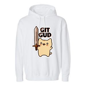 Lyra Stormclaw Git Gud Garment-Dyed Fleece Hoodie