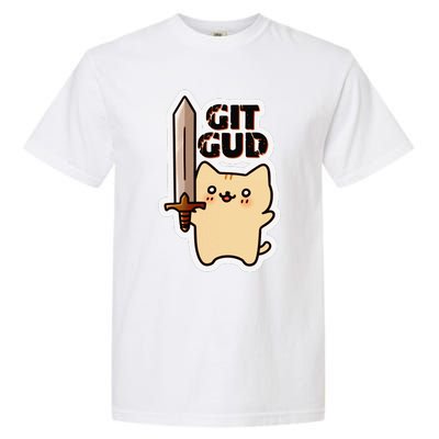 Lyra Stormclaw Git Gud Garment-Dyed Heavyweight T-Shirt