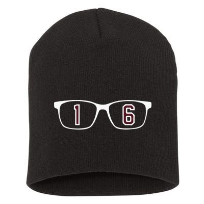 Lanorris Sellers Glasses 16 Short Acrylic Beanie