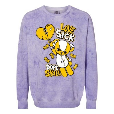 Love Sick Graphic To Match 13 Del Sol Colorblast Crewneck Sweatshirt