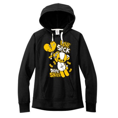 Love Sick Graphic To Match 13 Del Sol Women's Fleece Hoodie