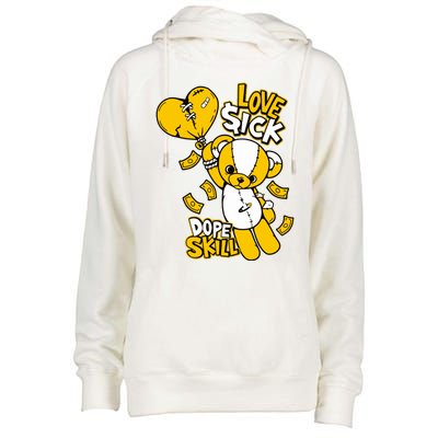 Love Sick Graphic To Match 13 Del Sol Womens Funnel Neck Pullover Hood