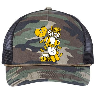 Love Sick Graphic To Match 13 Del Sol Retro Rope Trucker Hat Cap