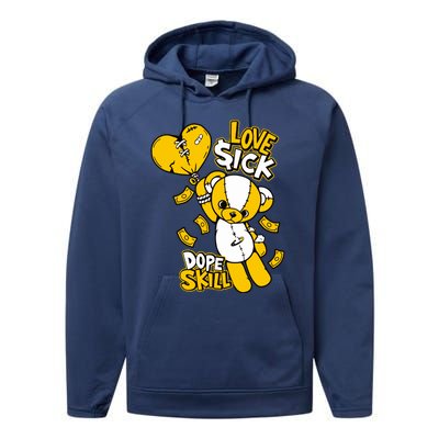 Love Sick Graphic To Match 13 Del Sol Performance Fleece Hoodie