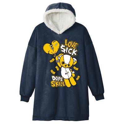 Love Sick Graphic To Match 13 Del Sol Hooded Wearable Blanket