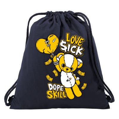 Love Sick Graphic To Match 13 Del Sol Drawstring Bag