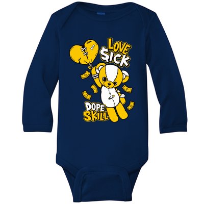 Love Sick Graphic To Match 13 Del Sol Baby Long Sleeve Bodysuit