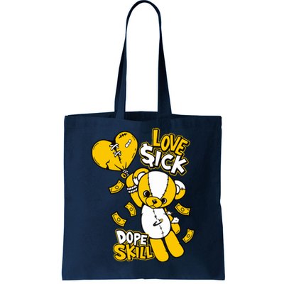 Love Sick Graphic To Match 13 Del Sol Tote Bag