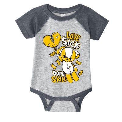 Love Sick Graphic To Match 13 Del Sol Infant Baby Jersey Bodysuit