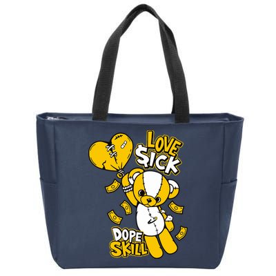 Love Sick Graphic To Match 13 Del Sol Zip Tote Bag